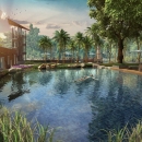 Uttam Dave Goa - Pool Closeup View